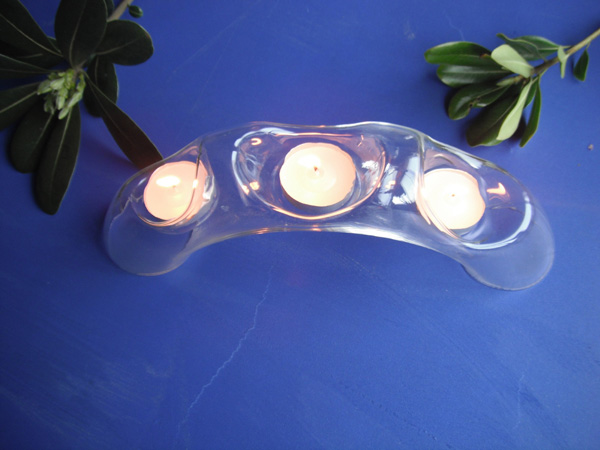 玻璃工藝燭臺tb-401 玻璃工藝燭臺tb-401